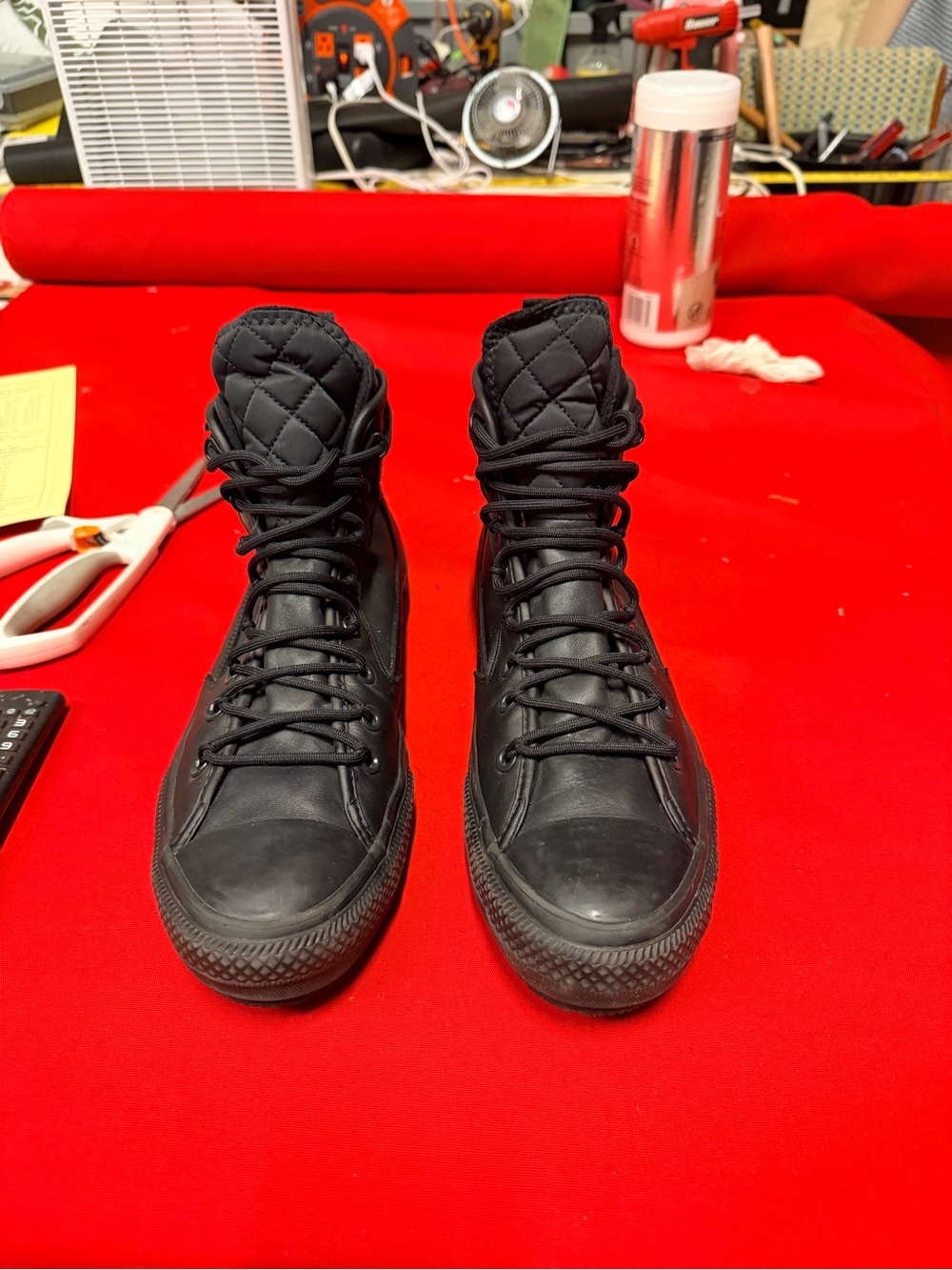 Converse Chuck Taylor All Star ALL TERRAIN Waterproof Leather Boots Shoes sz 11 - Picture 8 of 10